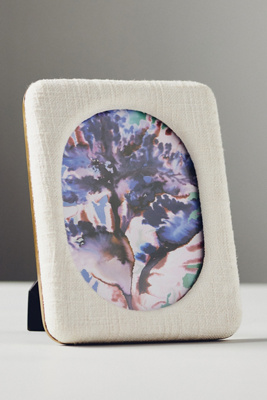 Anthropologie Raquel Linen Frame