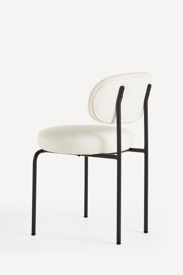 Tashi Performance Linen Dining Chair #3
