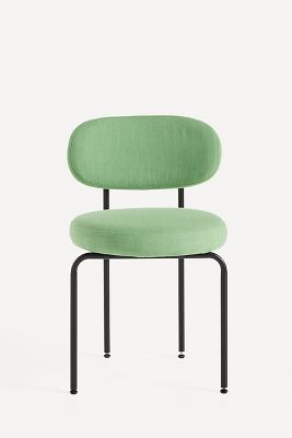 ANTHROPOLOGIE TASHI PERFORMANCE LINEN DINING CHAIR 