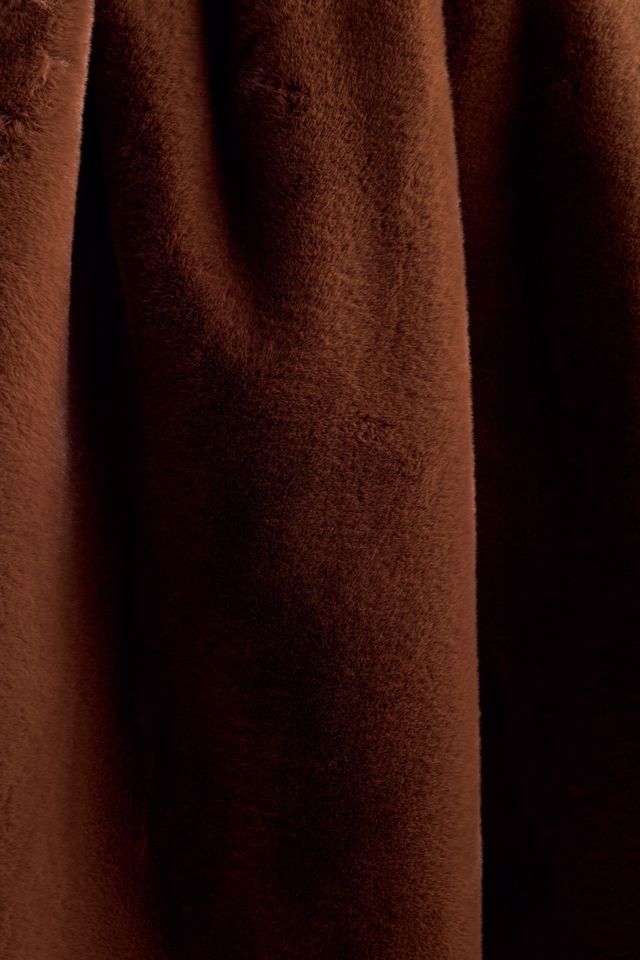 Sophie Faux Fur Throw Blanket