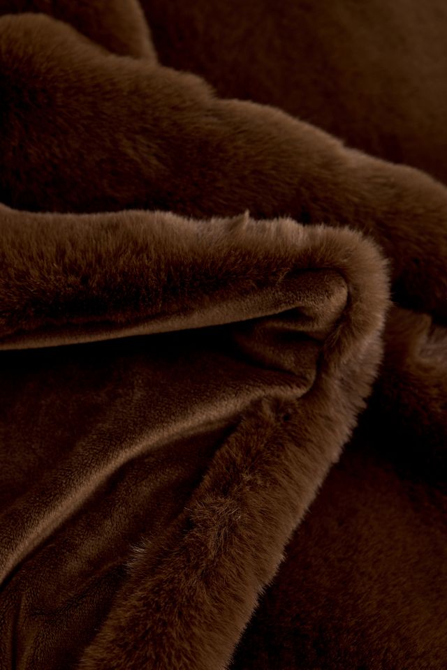 Sophie Faux Fur Throw Blanket