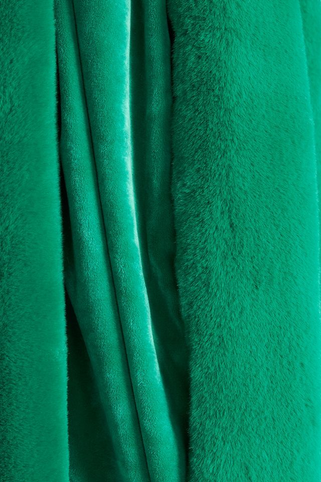 Sophie Faux Fur Throw Blanket #1