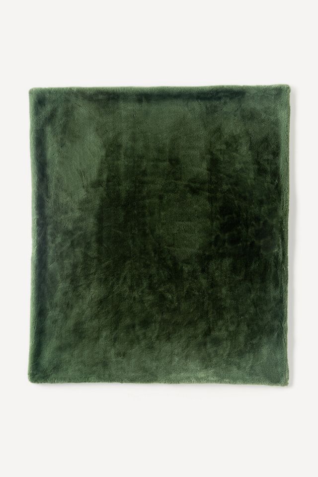 Sophie Faux Fur Throw Blanket #5