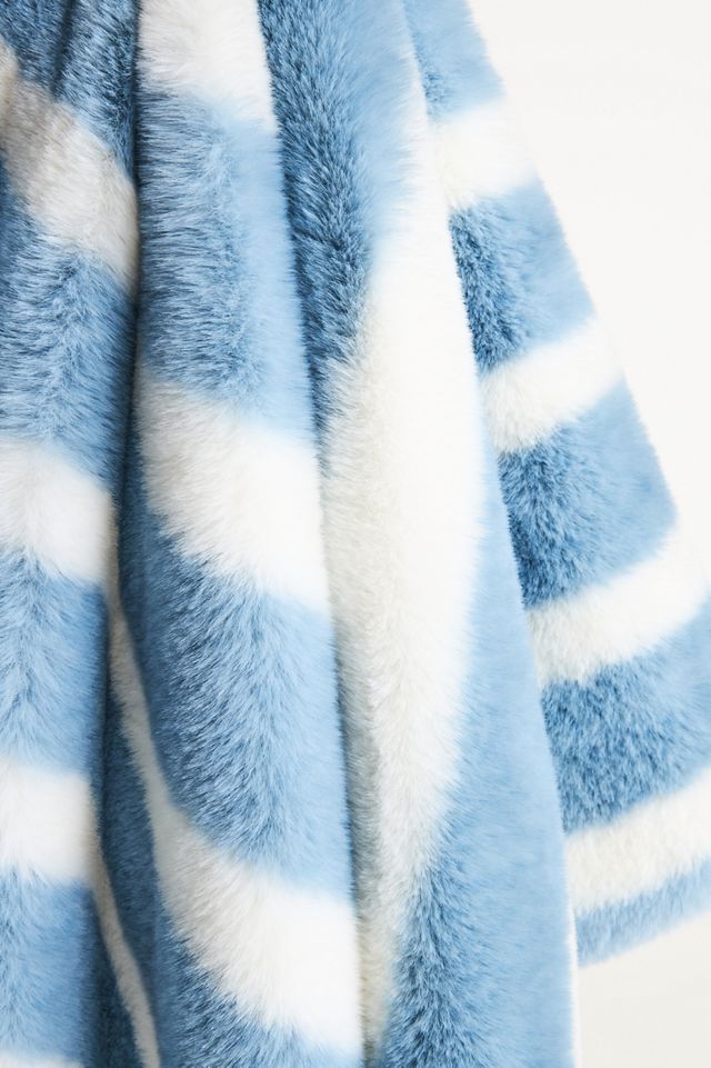 The Sophie Faux-Fur Throw Blanket #1