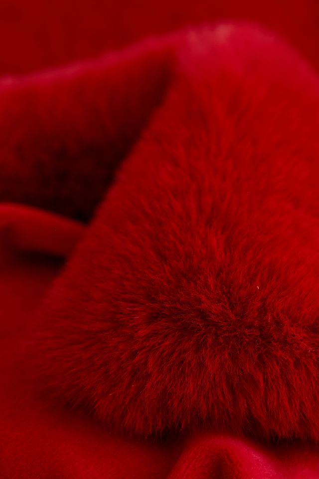 Sophie Faux Fur Throw Blanket #3
