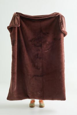 Sophie Faux Fur Throw Blanket
