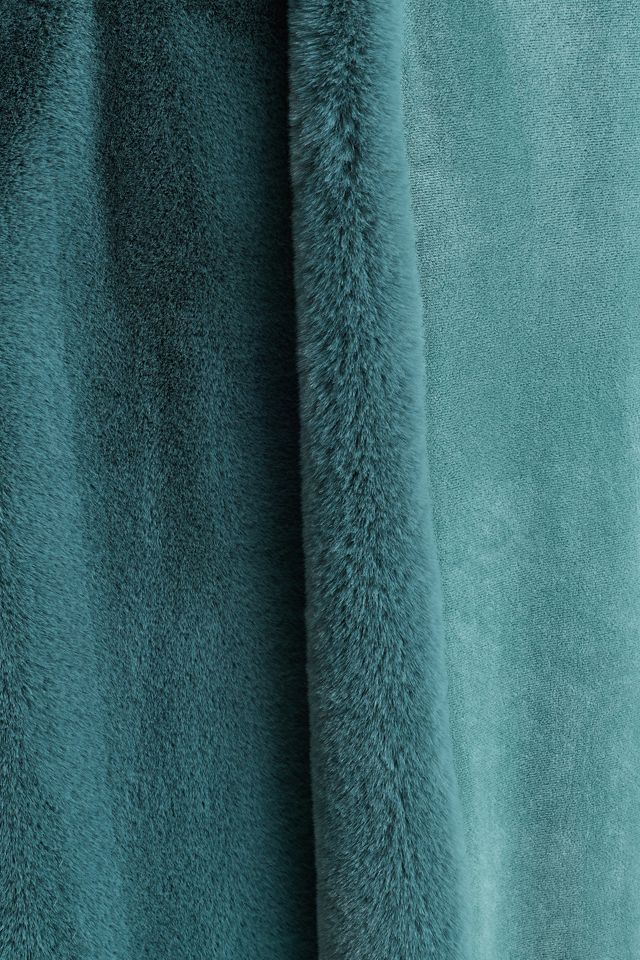 Sophie Faux Fur Throw Blanket #1