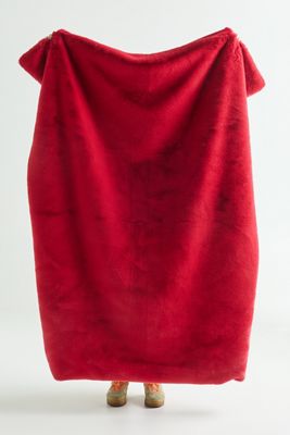 Sophie Faux Fur Throw Blanket
