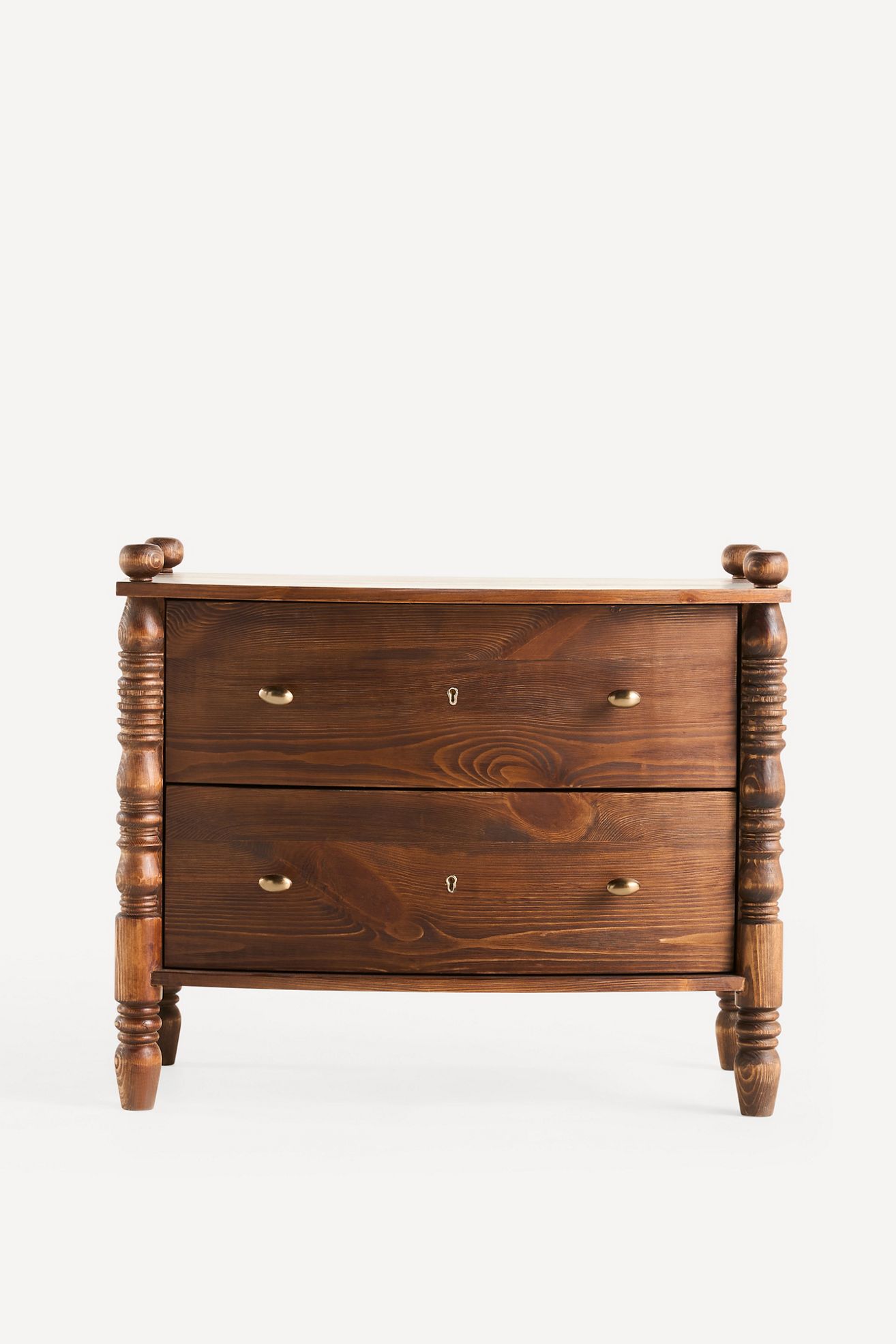 Spindle Nightstand - Tobacco, Standard, One Size