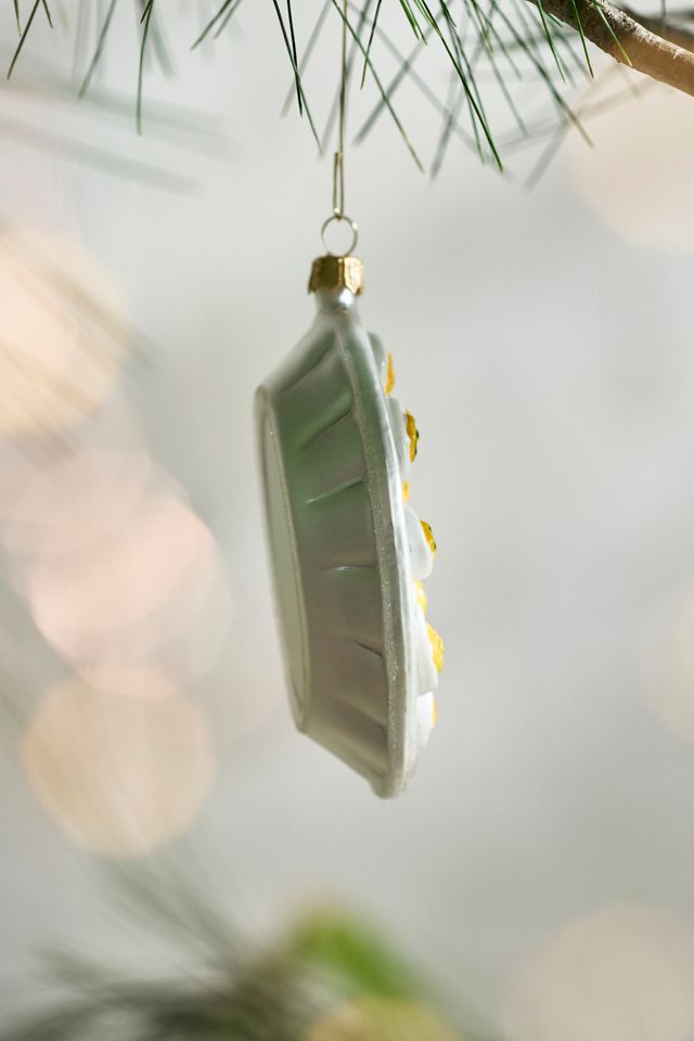 Deviled Eggs Glass Ornament #1
