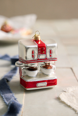 Terrain Espresso Glass Ornament