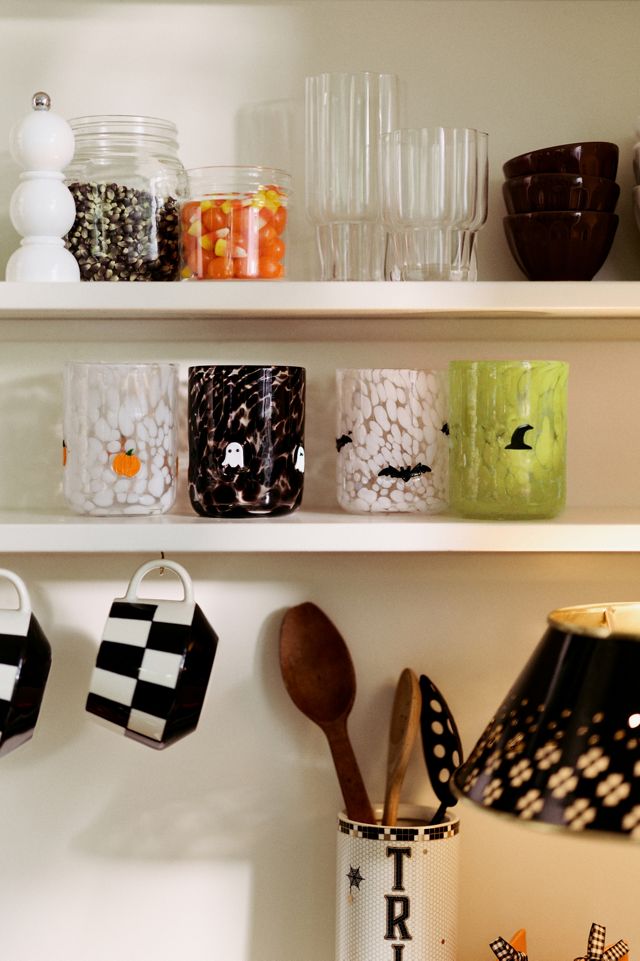 Checkered Stoneware Mug #1