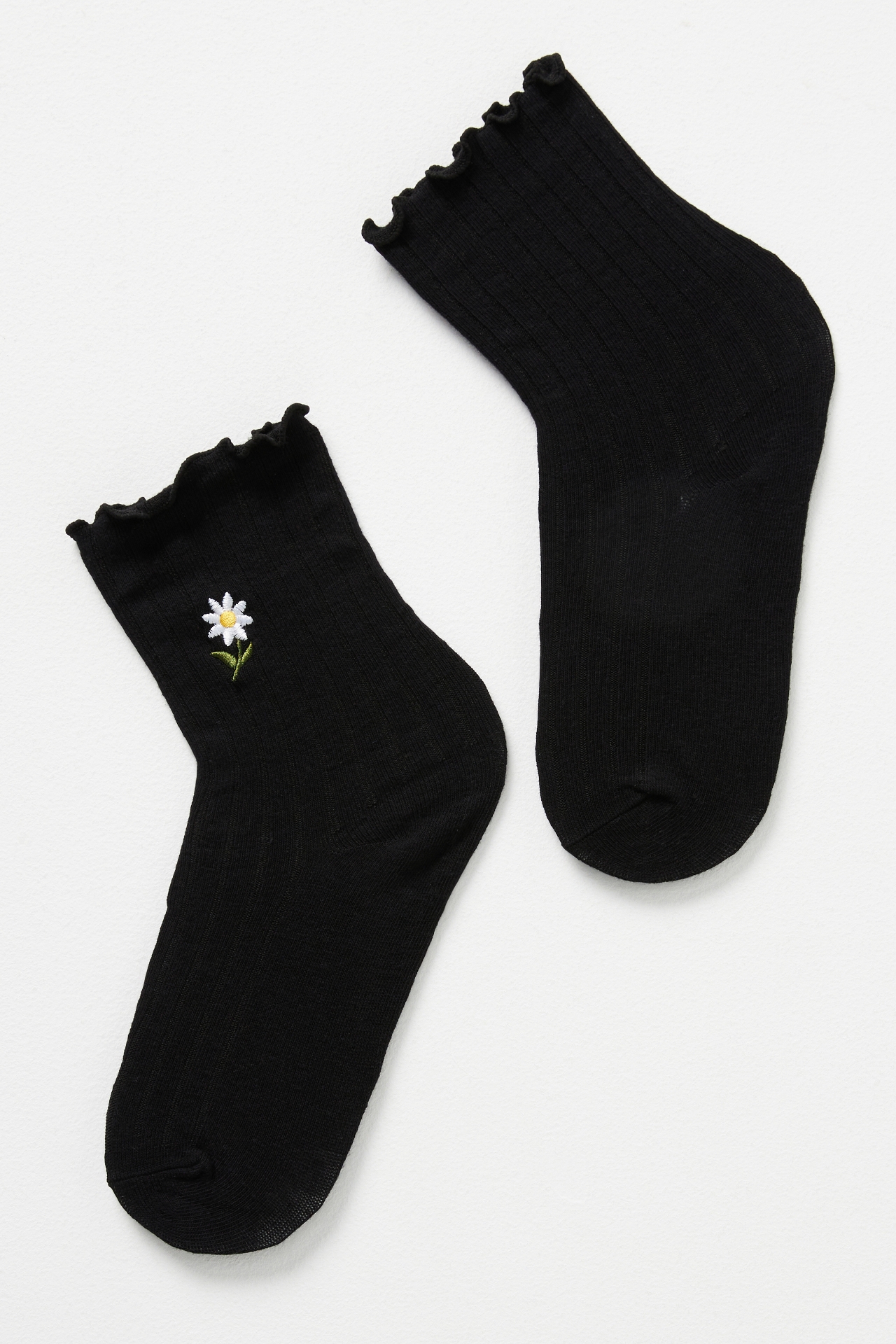 Casa Clara Flower Stitched Socks