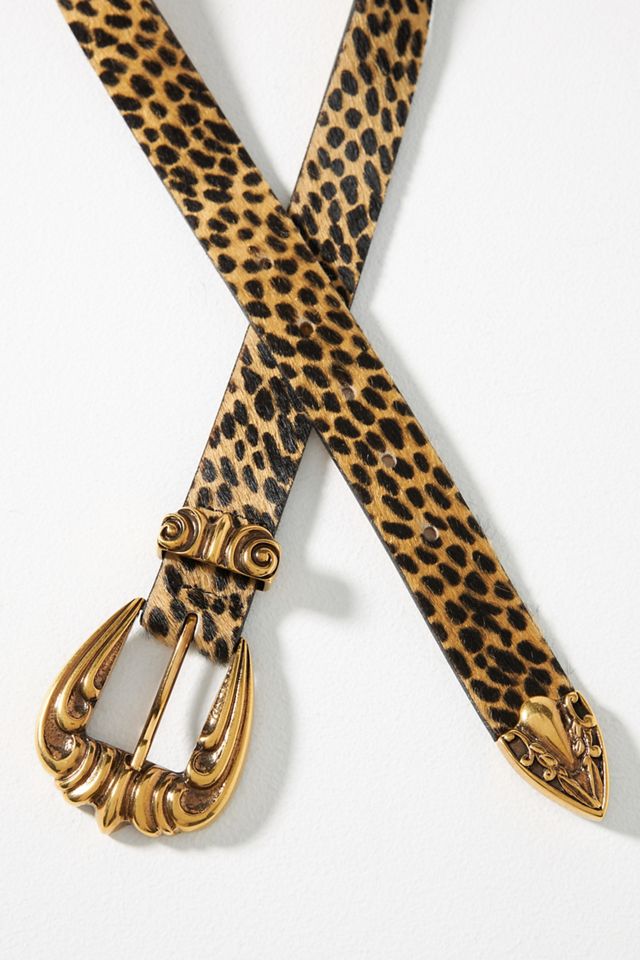 Streets Ahead Carmen Leopard Belt | Anthropologie