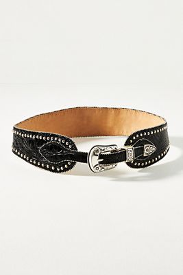 STREETS AHEAD Brown Western outlet Style Belt