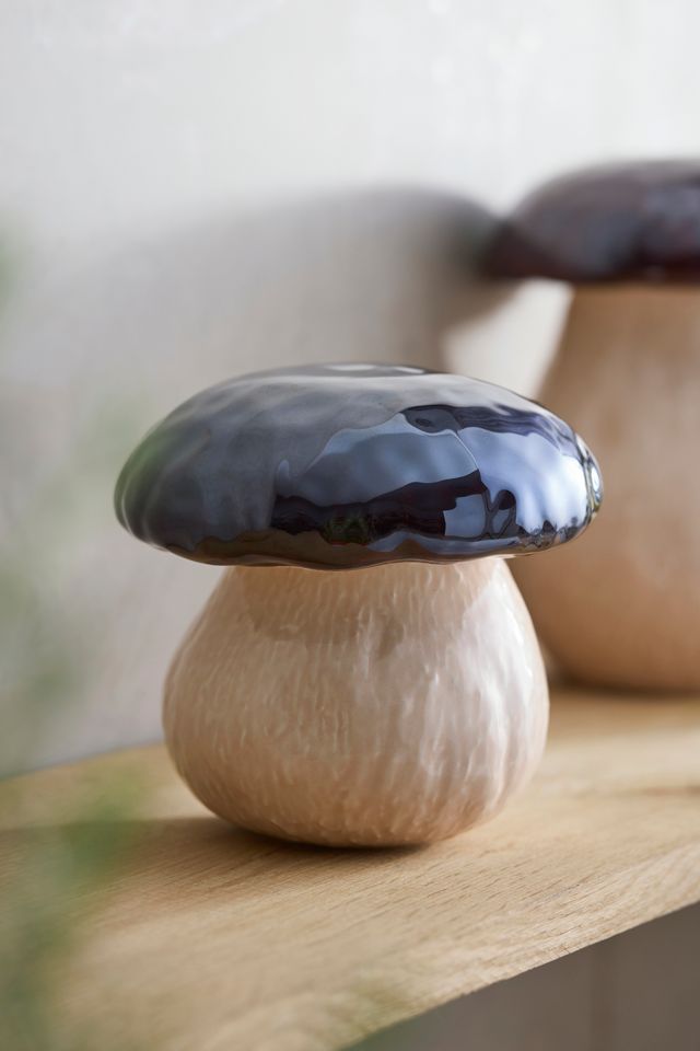 Mushroom Ceramic Jar #3