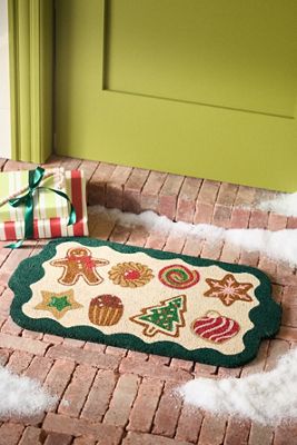 Cookie Plate Printed Coir Doormat