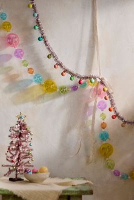 Kaleidoscope Glass Bauble Garland