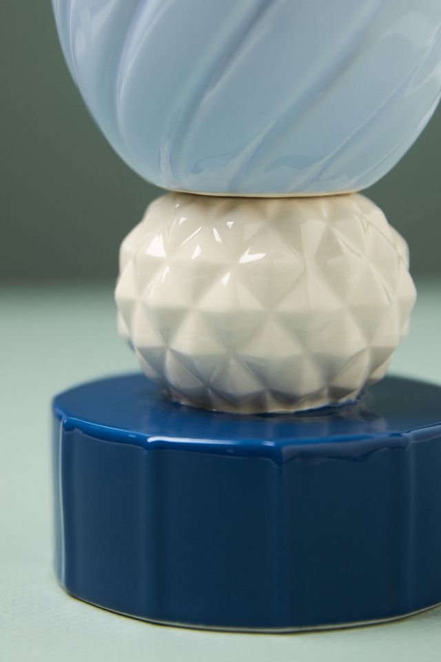 Baley Blue Stoneware Vase #1