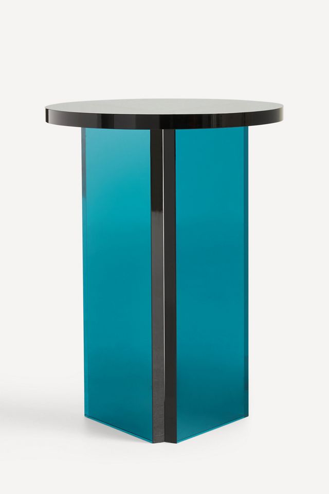 Soto Acrylic Round Side Table #1