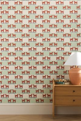 Annika Reed Studio A Leopard Never Changes His Spots Wallpaper In Multi