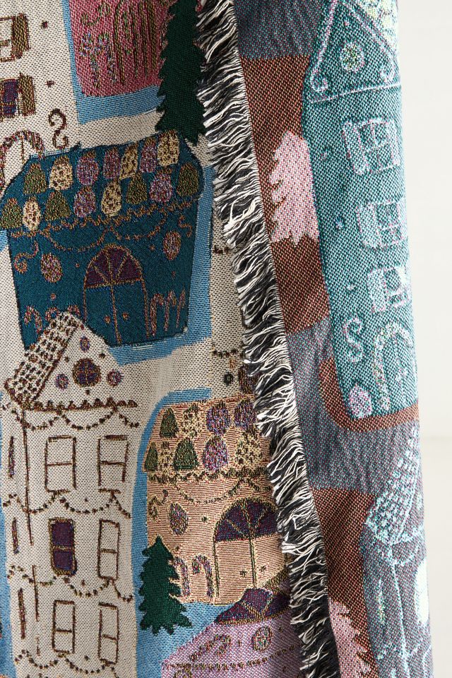 Willa Cotton Woven Throw Blanket #1