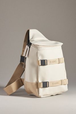 Rains Trail Sling Bag In Neutral