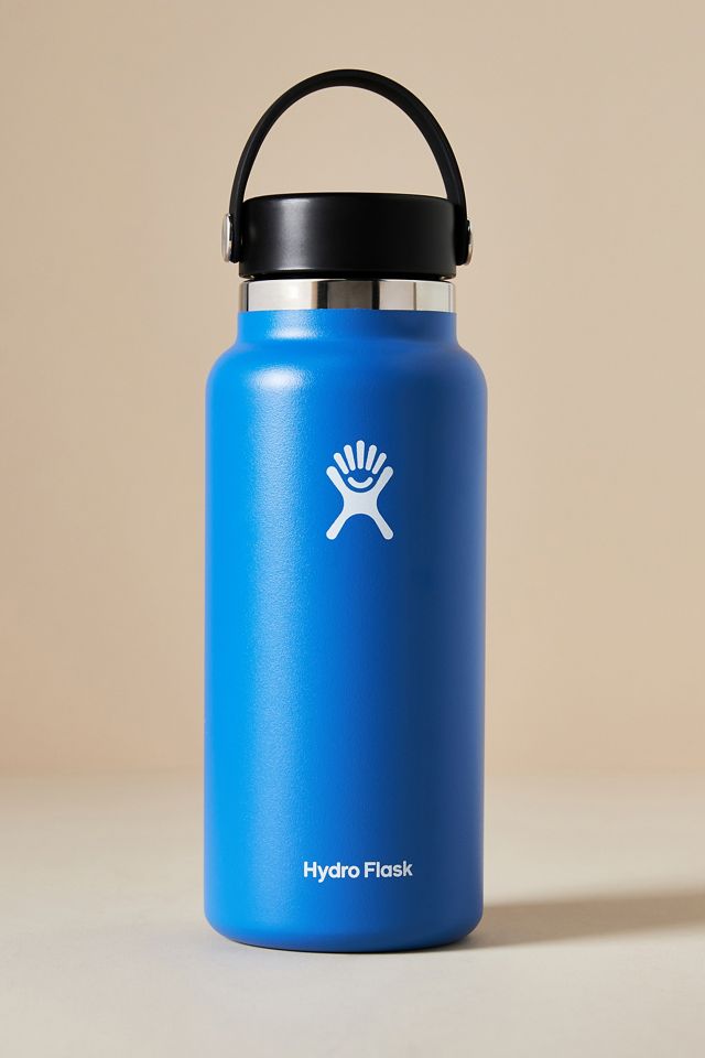 Hydro Flask 32 Oz Wide Mouth With Flex Straw Cap Anthropologie 9360