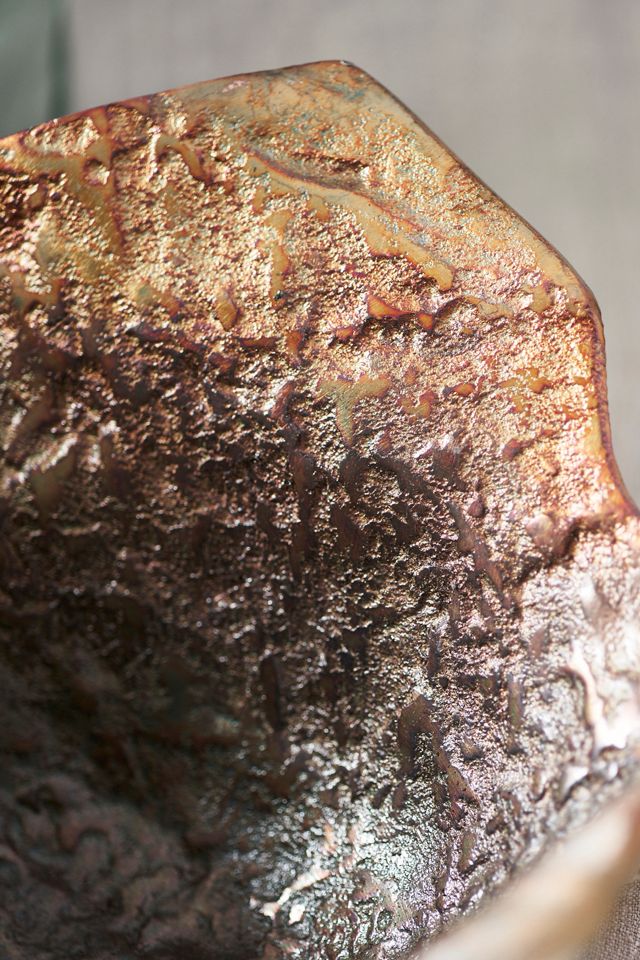 Burnished Petal Bowl Planter #6