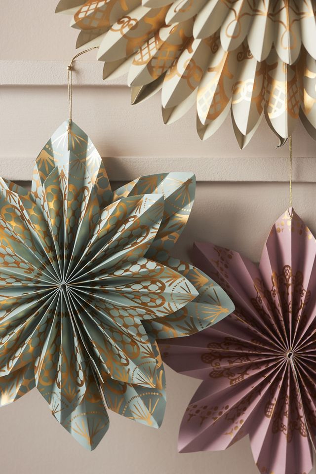 Lumiere Paper Party Fans #1