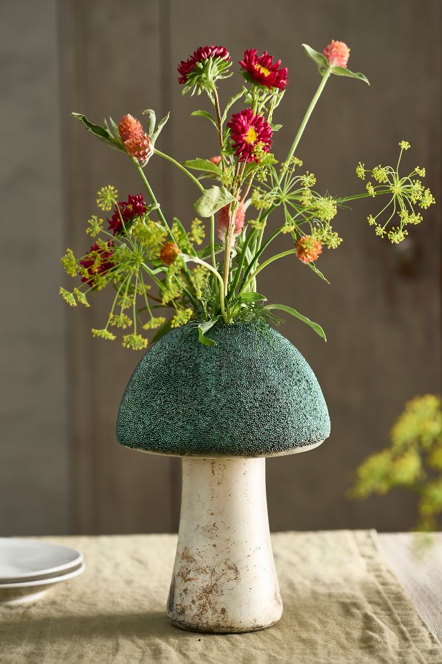 Textured Mushroom Vase | Terrain