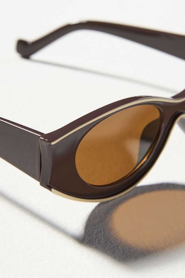 Beveled Edge Sunglasses #2