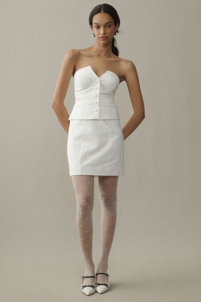 BHLDN Strapless Vest Mini Dress #2