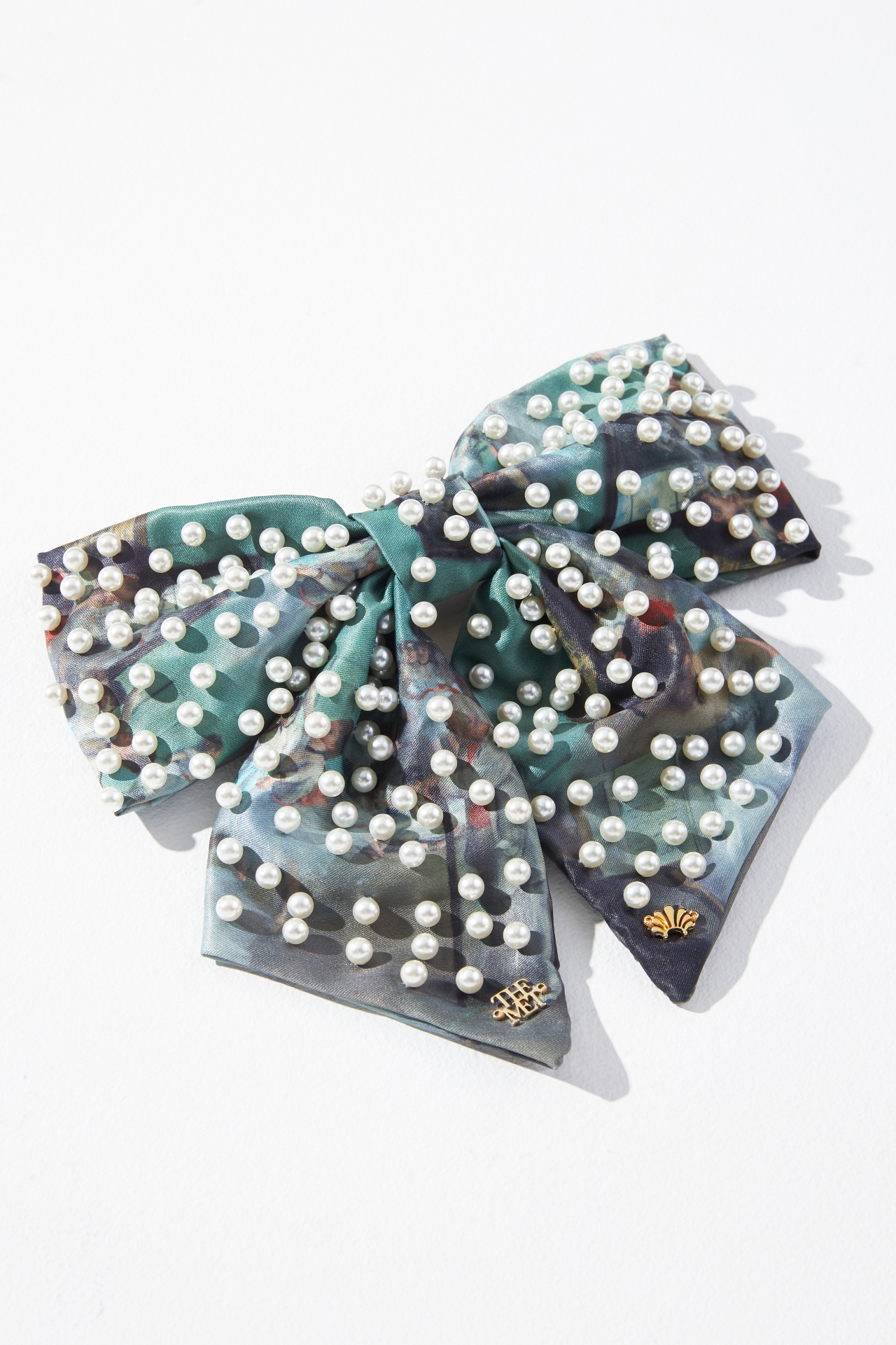 Lele Sadoughi x The Met Degas Embellished Bow