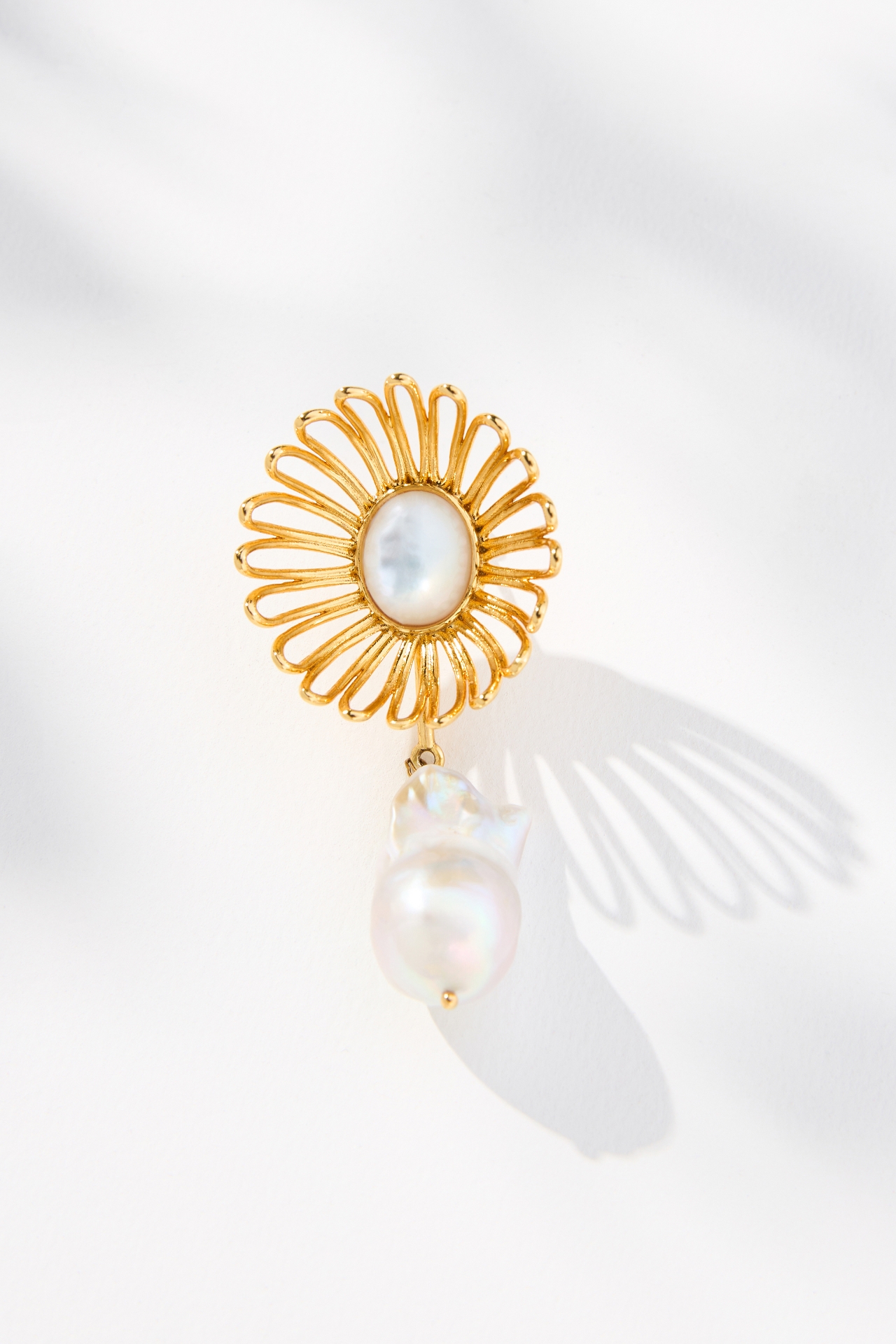 Lele Sadoughi x The Met Renoir Daisy Earrings