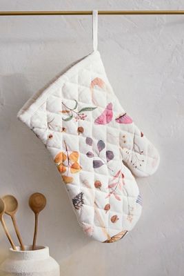 May We Fly Mushrooms Oven Mitt