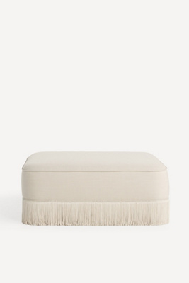 Anthropologie Sinclair Fringe Ottoman