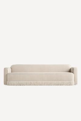 ANTHROPOLOGIE SINCLAIR FRINGE SOFA 