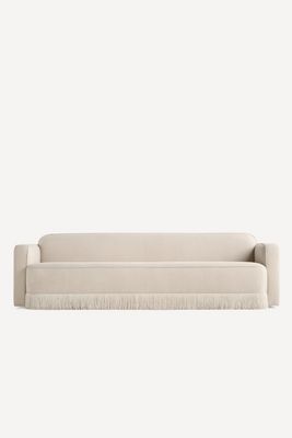 Sinclair Performance Linen Fringe Sofa