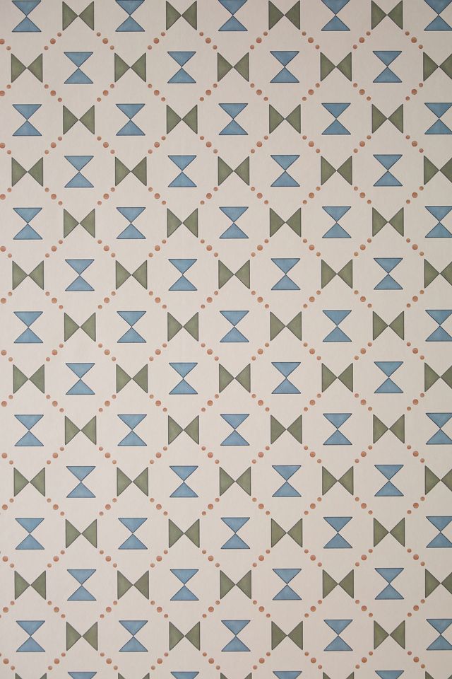 Ottoline Cottage Cloth Geometric Wallpaper #1