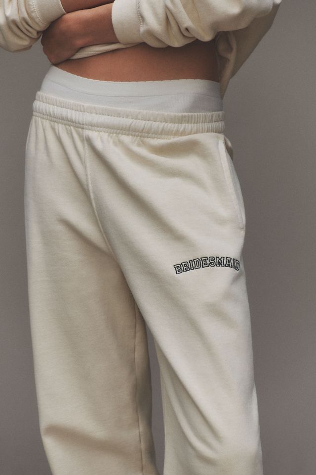 By Anthropologie Weddings Bridesmaid Jogger Sweatpants #1