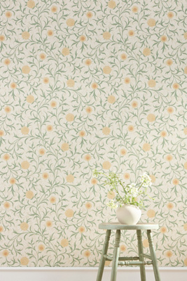 Morris & Co. Scroll Wallpaper