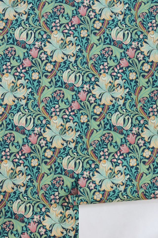 Morris & Co. Golden Lily Wallpaper #2