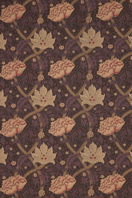 Windrush Floral Aubergine and Wine Wallpaper - Thumbnail 3
