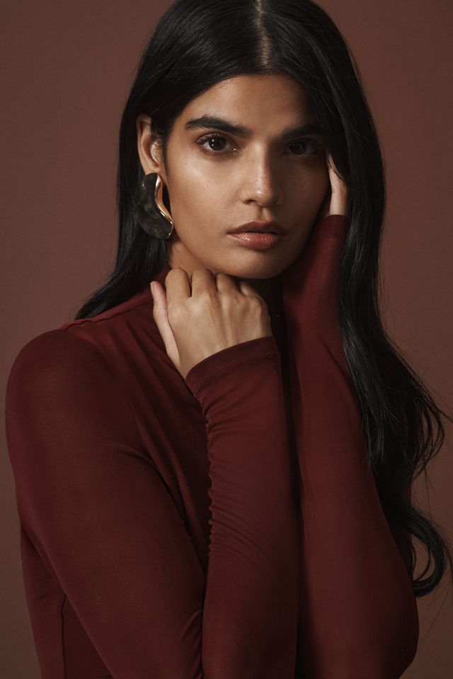 Ronny Kobo Scorpio Ruched Jersey Maxi Dress Anthropologie