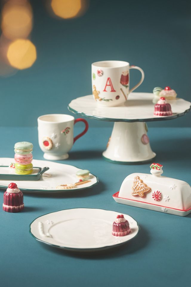 Holifaye Ceramic Stoneware Cake Stand #1