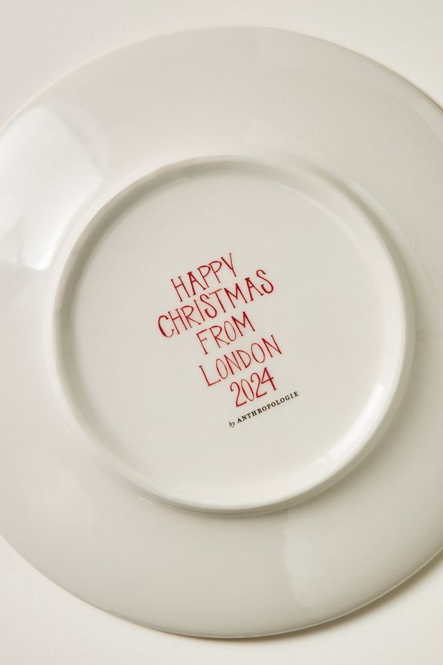 Holiday In the City Stoneware Dessert Plate
 #5