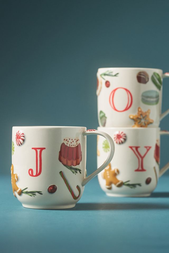 Holifaye Stoneware Monogram Mug #1