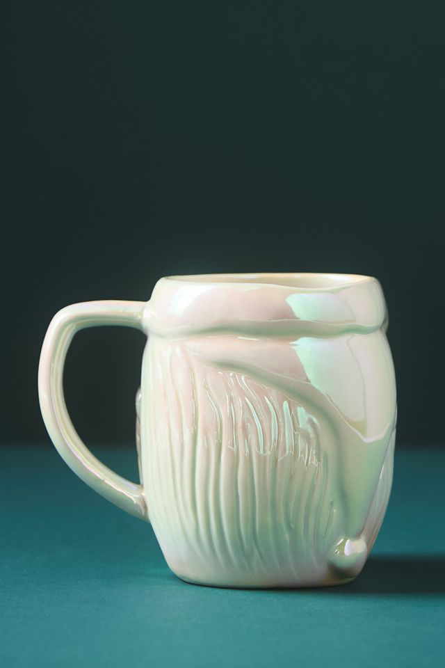 Merry Luster Santa Stoneware Mug #2