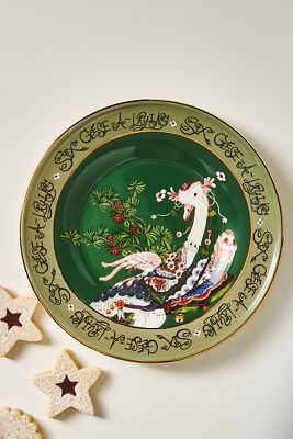 Shop Phannapast Taychamaythakool Twelve Days Of Christmas Dessert Plate